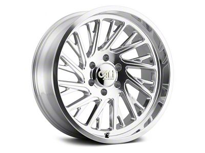 Cali Off-Road Purge Polished Milled 6-Lug Wheel; 22x12; -51mm Offset (10-24 4Runner)