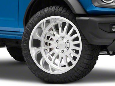 Cali Off-Road Summit Polished 6-Lug Wheel; 22x10; 0mm Offset (22-25 Bronco Raptor)