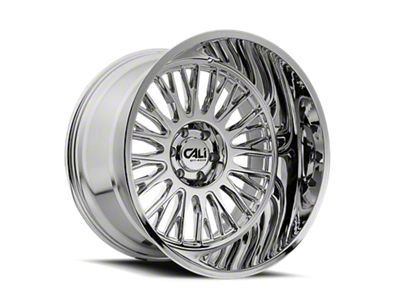 Cali Off-Road Vertex Chrome 6-Lug Wheel; 20x10; -25mm Offset (22-25 Bronco Raptor)