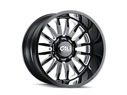 Cali Off-Road Summit Gloss Black Milled Wheel; 20x10; -25mm Offset (22-25 Jeep Grand Cherokee WL)