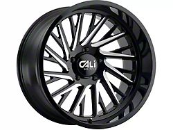 Cali Off-Road Purge Gloss Black Milled 6-Lug Wheel; 20x10; -25mm Offset (16-23 Tacoma)