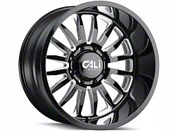 Cali Off-Road Summit Gloss Black Milled 6-Lug Wheel; 20x9; 0mm Offset (16-23 Tacoma)