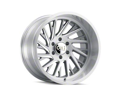 Cali Off-Road Purge Brushed and Clear Coated 6-Lug Wheel; 20x12; -51mm Offset (22-25 Tundra)