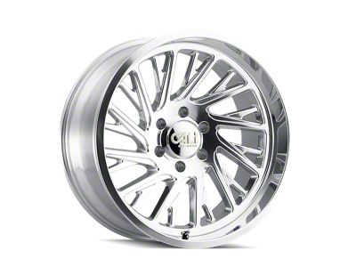 Cali Off-Road Purge Polished 6-Lug Wheel; 20x10; -25mm Offset (22-25 Tundra)