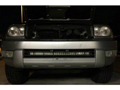 32-Inch LED Light Bar with Hidden Bumper Mounting Brackets; Combo Beam (03-09 4Runner)
