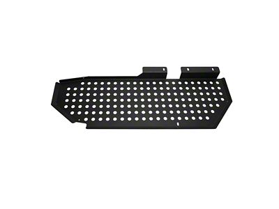 Cali Raised LED Aluminum Fuel Tank Skid Plate; Black (14-24 4Runner)
