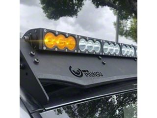 Toyota 4-Runner Dual Function LED Light Bar with Prinsu Roof