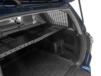 Cali Raised LED Interior Rear Window MOLLE Panels with Cargo Tray (10-24 4Runner w/o Third Row Seats)