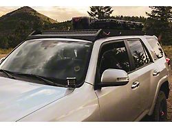 Premium Roof Rack with 42-Inch Dual Row White Spot Beam LED Light Bar, Cut Outs and Light Kit (10-24 4Runner)