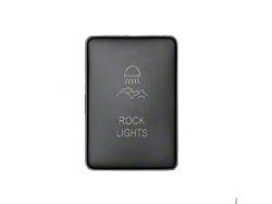 Small Style OEM Style Switch; Rock Lights (10-24 4Runner)
