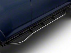 Cali Raised LED Step Edition Bolt On Rock Sliders with Kickout; Textured Black (10-24 4Runner)