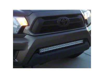 Cali Raised LED 32-Inch LED Light Bar with Lower Bumper Flush Mounting Brackets and Blue Backlight Switch; Combo Beam (05-15 Tacoma)