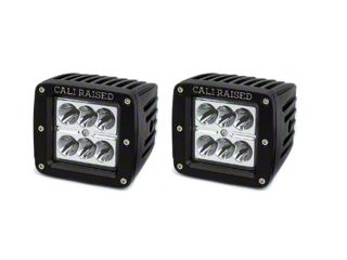 Tacoma 3x2-Inch 18W LED Pod Lights with Low Profile Hood Hinge Mounting Brackets (16-23 Tacoma) - Free Shipping Tacoma 3x2-Inch 18W LED Pod Lights with Low Profile Hood Hinge Mounting Brackets (16-23 Tacoma) - Free Shipping