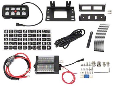 Cali Raised LED 8-Switch Vehicle Accessory Control Panel (05-23 Tacoma)