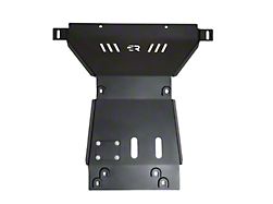 Aluminum Front Skid Plate; Black (24-25 Tacoma)