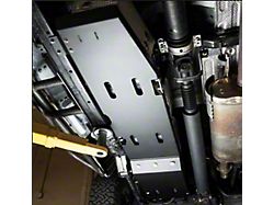Aluminum Fuel Tank Skid Plate; Black (24-26 Tacoma)