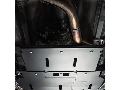 Aluminum Transfer Case Skid Plate; Raw (24-26 Tacoma, Excluding Hybrid)