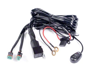 Cali Raised LED Dual Leg LED Pod Light Wiring Harness (05-23 Tacoma)