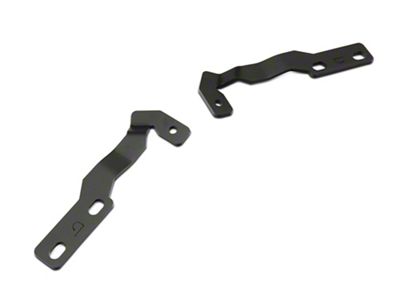 Cali Raised LED Low Profile Ditch Light Hood Hinge Mounting Brackets (16-23 Tacoma)