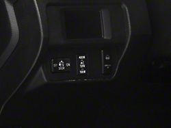 Cali Raised LED OEM Style Bumper Light Bar Switch; Blue (05-23 Tacoma)