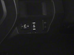 Cali Raised LED OEM Style Ditch Light Switch; Blue (05-23 Tacoma)