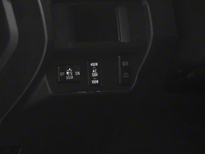Cali Raised LED OEM Style Ditch Light Switch; Blue (05-23 Tacoma)