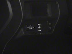 Cali Raised LED OEM Style LED Light Bar Switch; Blue (05-23 Tacoma)