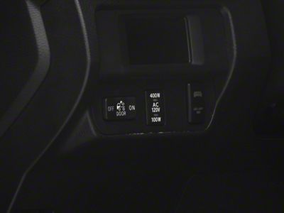 Cali Raised LED OEM Style LED Light Bar Switch; Blue (05-23 Tacoma)