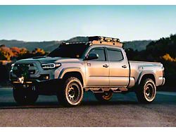 Cali Raised LED Premium Roof Rack with 360 Degree Lighting Cutouts; No Lights (05-23 Tacoma Double Cab)