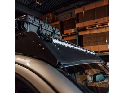 Sherpa Roof Rack LED Light Bar Kit with Blue Backlight and Tall OEM Style Switch (05-23 Tacoma)