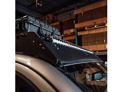Cali Raised LED Sherpa Roof Rack LED Light Bar Kit with Blue Backlight and Square OEM Style Switch (05-23 Tacoma)