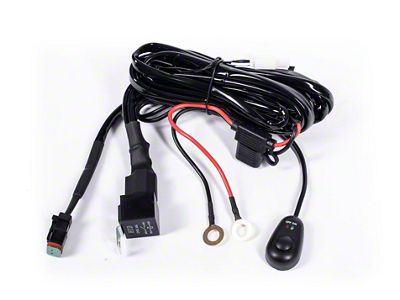 Cali Raised LED Single Leg LED Pod Light Wiring Harness (05-23 Tacoma)