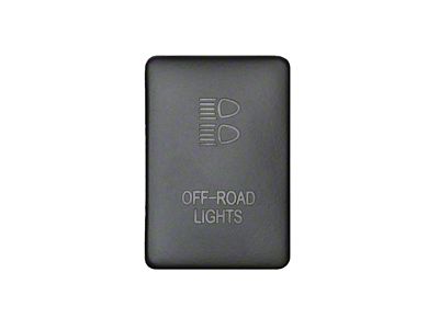 Cali Raised LED Small Style OEM Style Switch; Off-Road Lights (05-23 Tacoma)