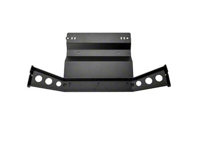 Cali Raised LED Steel Transfer Case Skid Plate; Raw (05-15 Tacoma)