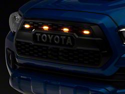 Cali Raised LED Raptor Style Lights for Aftermarket TRD Pro Grilles (16-23 Tacoma)