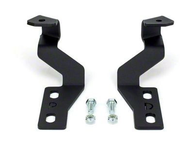 Cali Raised LED Low Profile Ditch Light Hood Hinge Mounting Brackets (14-21 Tundra)