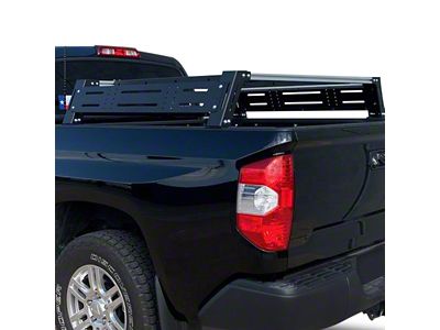 Cali Raised LED Overland Bed Rack System; Tall Profile (14-25 Tundra w/ 5-1/2-Foot Bed)