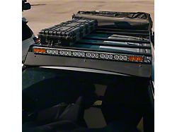 Sherpa Roof Rack Dual Function LED Light Bar Kit with Small OEM Style Switch (14-21 Tundra)