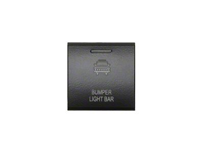 Cali Raised LED Square OEM Style Switch; Bumper Light Bar (22-25 Tundra)