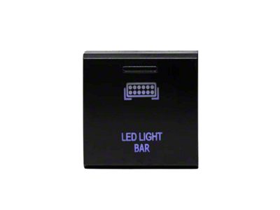 Cali Raised LED Toyota OEM Square Style Switch; LED Light Bar (22-25 Tundra)