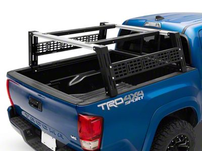 Cali Raised LED Overland Bed Rack System; Tall Profile (05-23 Tacoma)