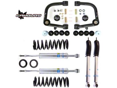 Camburg 1 to 2.50-Inch Performance Series Suspension Lift Kit with Bilstein Coil-Overs and Shocks (05-15 6-Lug Tacoma)