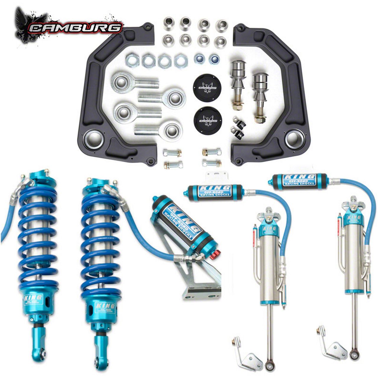 麻雀 Kitt Camburg Tacoma 1 to 3-Inch KINETIK Series Suspension Lift