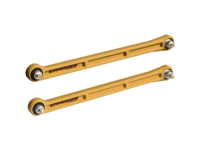 Camburg KINETIK Series Billet Rear Trailing Arm Kit; Gold (24-25 Tacoma)