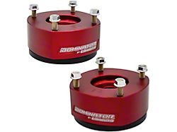 Camburg 2-Inch Dominator Series Front Preload Coil Spring Spacer Kit; Red (07-21 Tundra, Excluding TRD Pro)