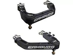 Camburg KINETIK Series V2 Performance Billet Uniball Front Upper Control Arms; Grey (07-21 Tundra)