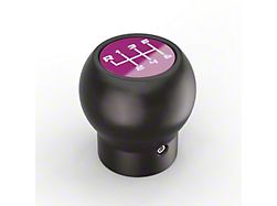 Campsite Carbon Manual 6-Speed Shift Knob; Purple (20-25 Jeep Gladiator JT)