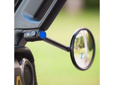 Campsite Carbon TrailView Doors-Off Mirrors; Dark Blue (20-23 Jeep Gladiator JT)