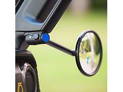 Campsite Carbon TrailView Doors-Off Mirrors; Dark Blue (24-25 Jeep Gladiator JT)
