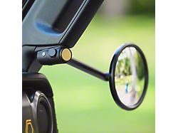 Campsite Carbon TrailView Doors-Off Mirrors; Gold (24-25 Jeep Gladiator JT)